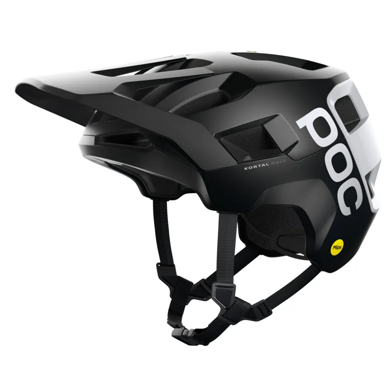 POC Kortal Race MIPS Helmet - Black/White