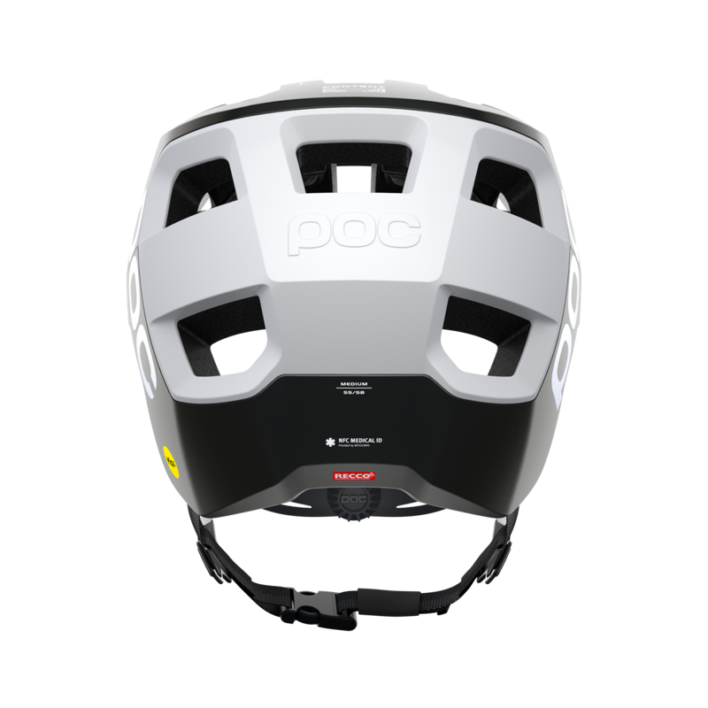 POC Kortal Race MIPS Helmet - Black/White-2