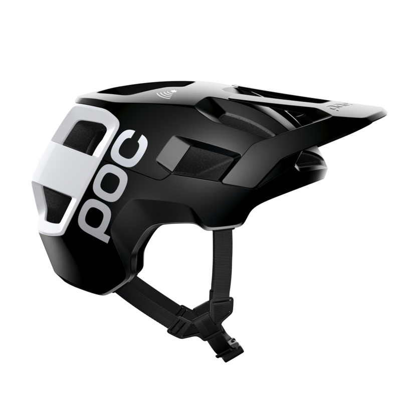 POC Kortal Race MIPS Helmet - Black/White-3