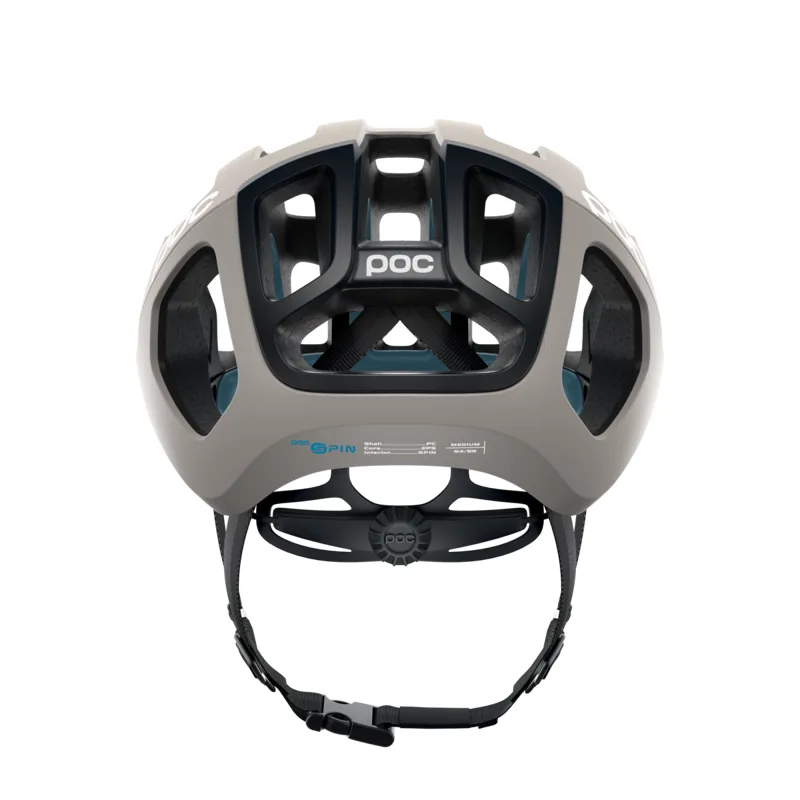 POC Ventral AIR SPIN Helmet - SMALL - Moonstone Grey Matt-2