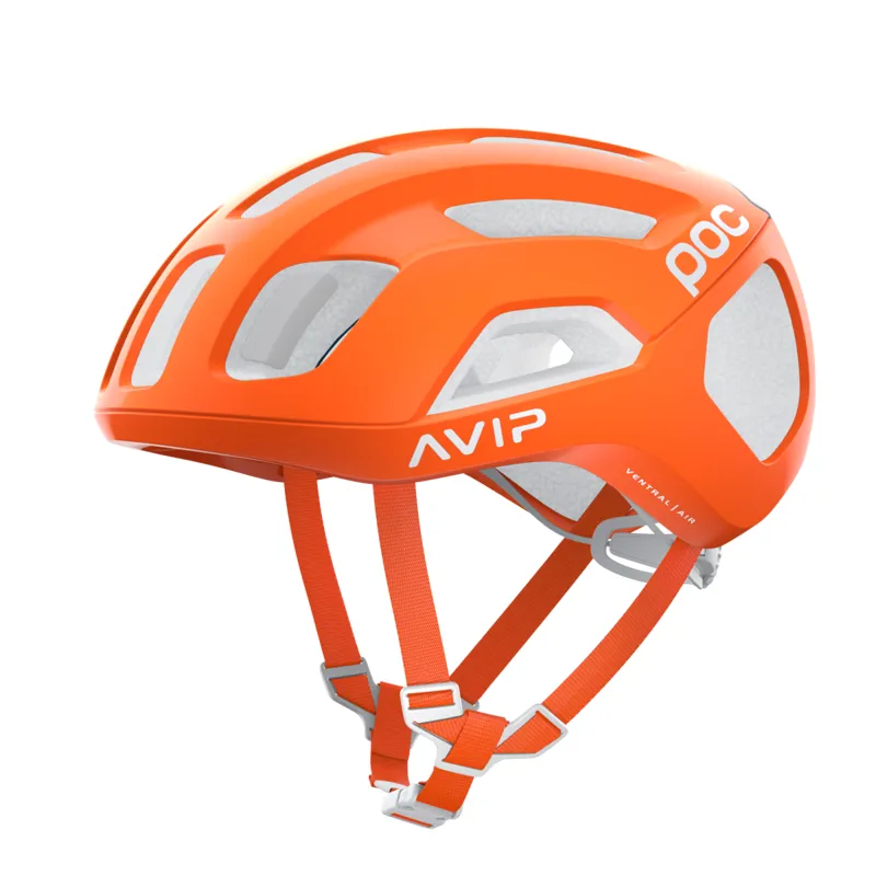 POC Ventral Air SPIN Helmet - Size Small - Zinc Orange