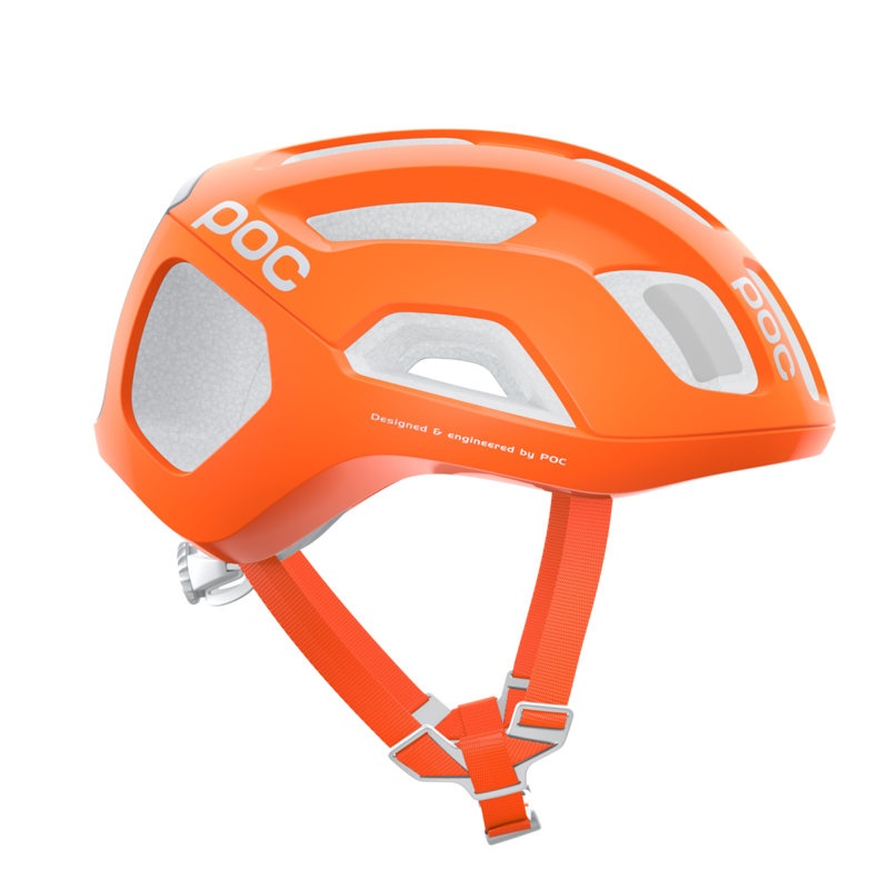 POC Ventral Air SPIN Helmet - Size Small - Zinc Orange-2