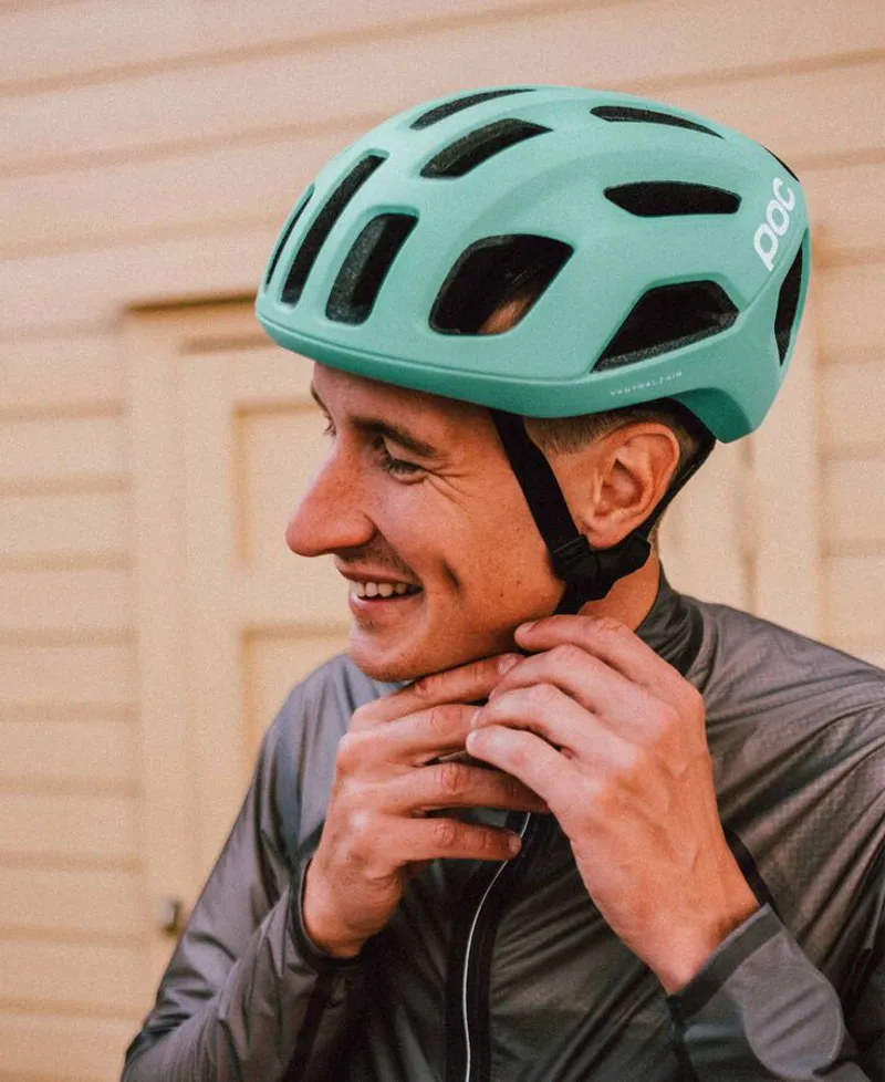 POC Ventral Air Spin Helmet - Size Small - Fluorite Green Matt-2