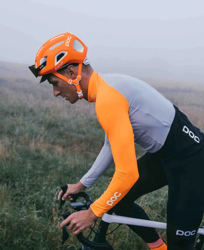 POC Ventral Air SPIN Helmet - Size Small - Zinc Orange-5