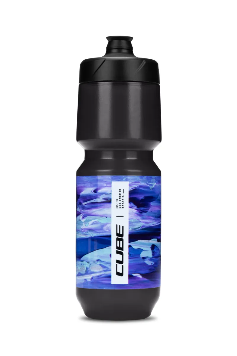 Cube Flow Bottle - 750ml - Black/Blue