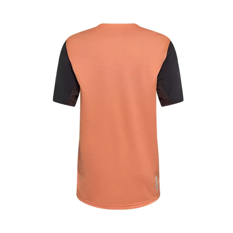 Fox Defend Short Sleeved Jersey in Coral-1