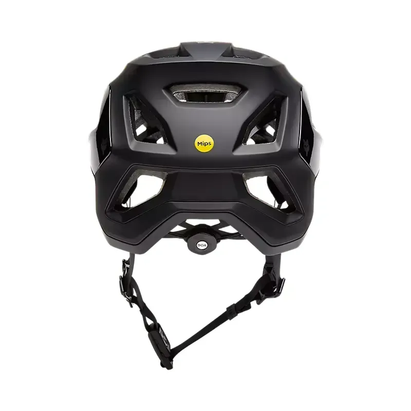 Fox Speedframe Pro Matte Black Helmet in Matte Black-3