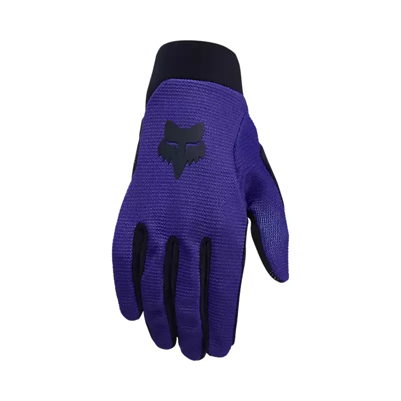 Fox Youth Ranger Gloves in Purple