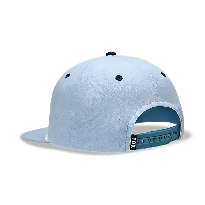 Fox Womens Winged Snapback Hat in Pale Blue-1