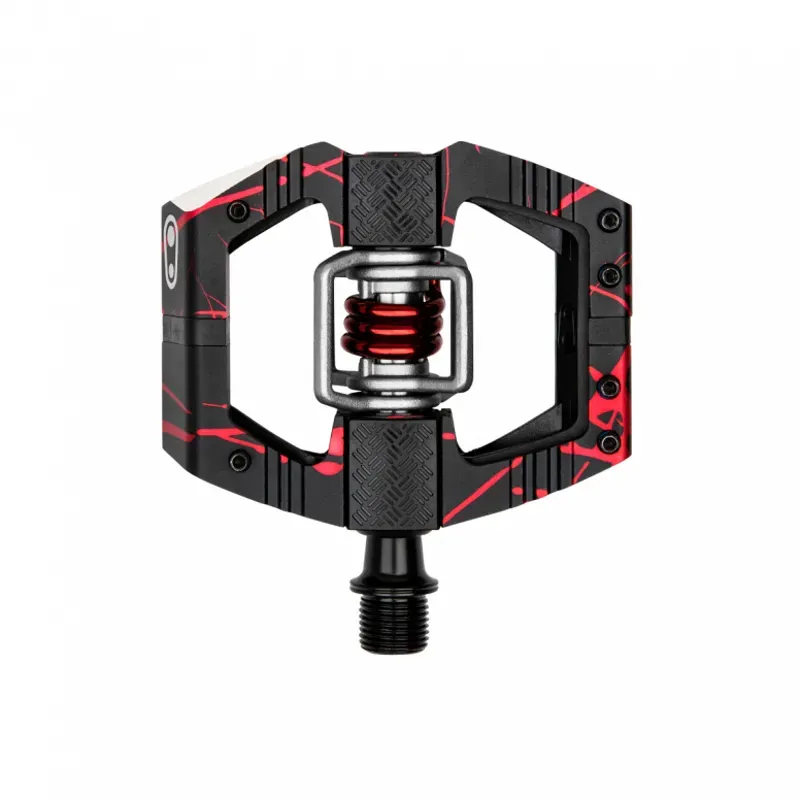 Crank Brothers Mallet E LS Pedals in Red/Black