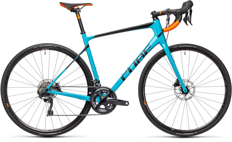 Cube Attain GTC SL Road Bike in Blue -5
