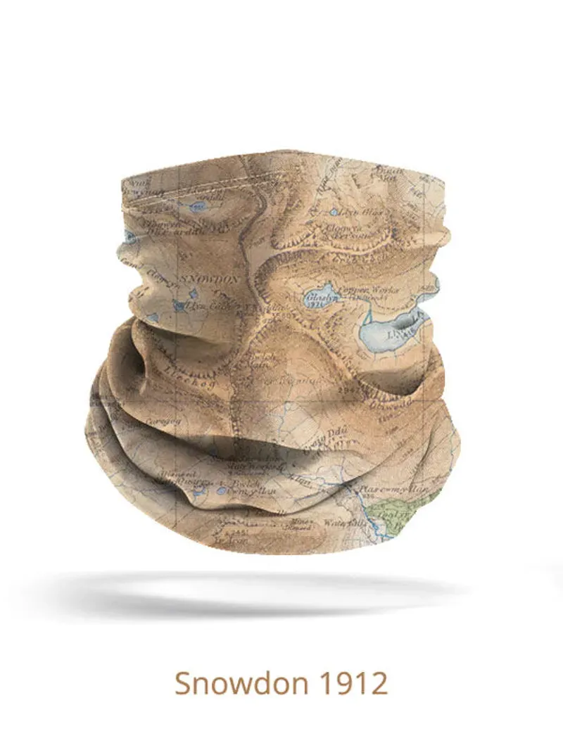 Snowdon - Neck Gaiter / Snood / Scarf - Historic