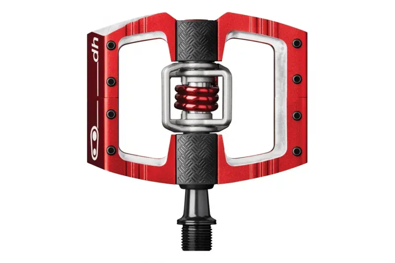 Crankbrothers Mallet Downhill Pedals in Red