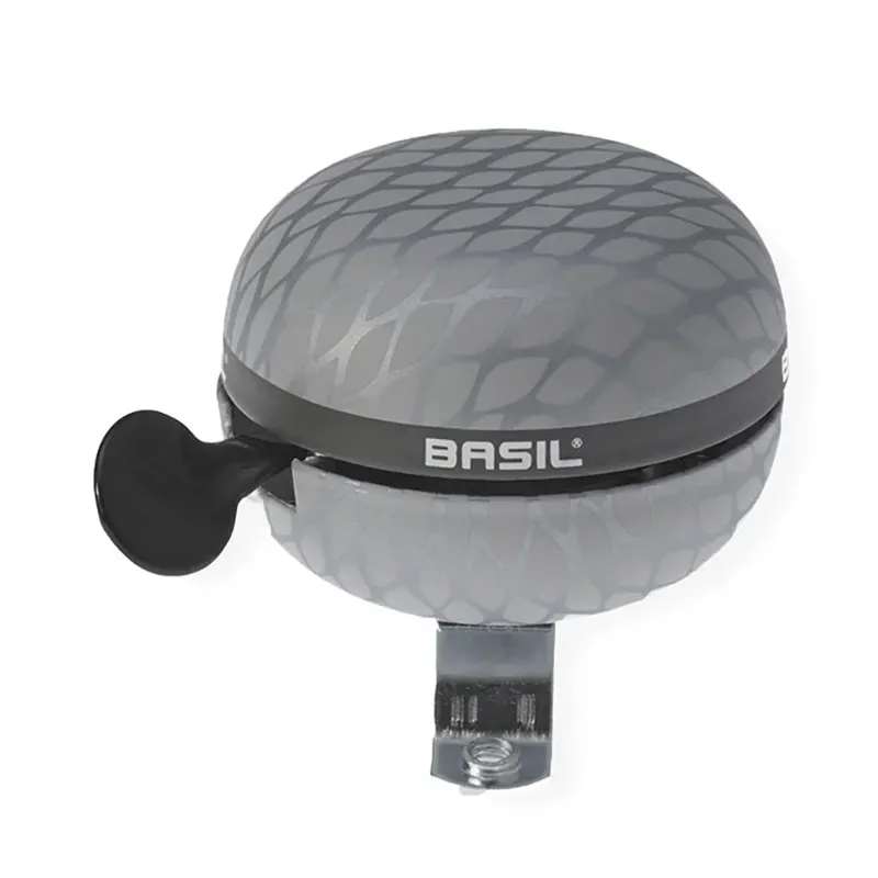 Basil Noir 60mm Bell in Silver