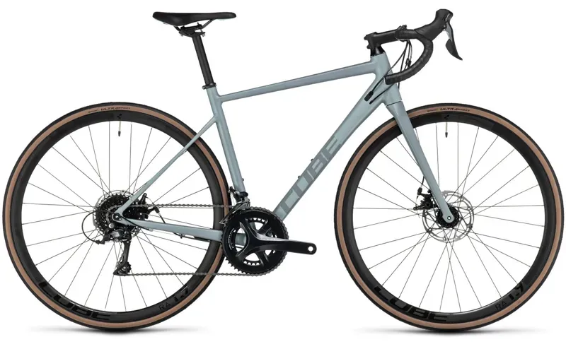 Cube Axial Ws Pro Road Bike In Grey/Mint