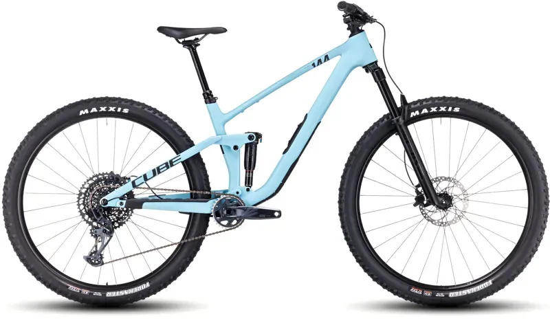 Cube Stereo One44 C.62 Pro Mountain Bike In Blue/Black