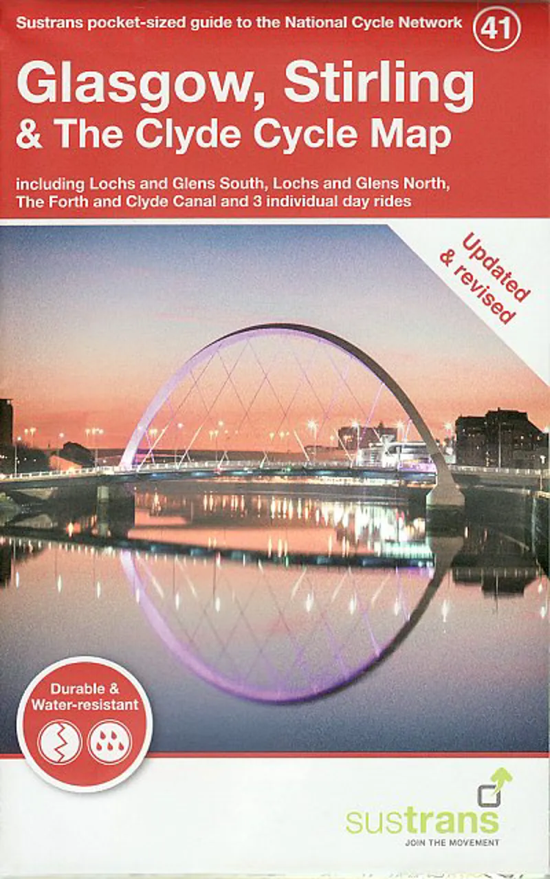 Sustrans Pocket Guide 41 - Glasgow Stirling and The Clyde