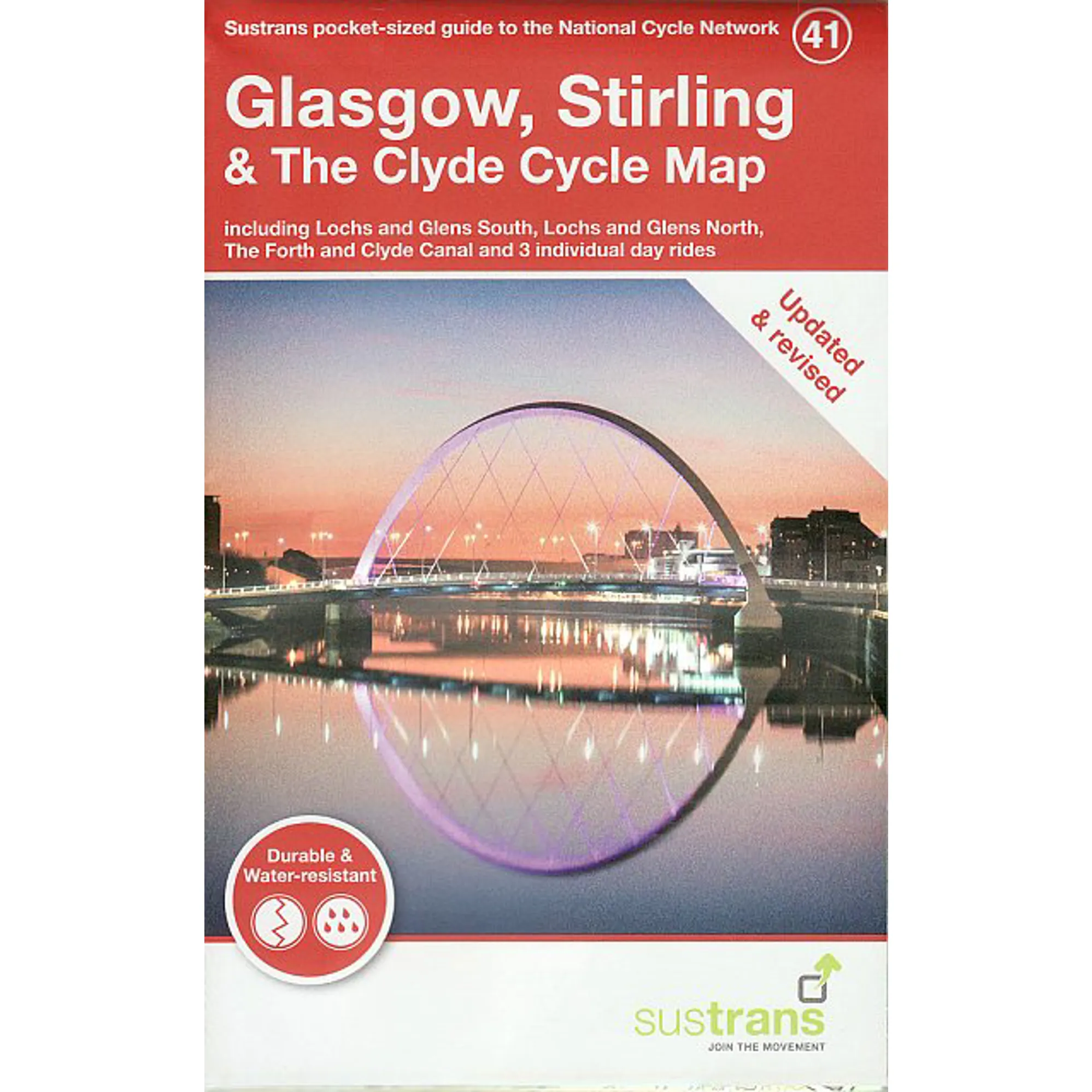 Sustrans Pocket Guide 41 - Glasgow Stirling and The Clyde