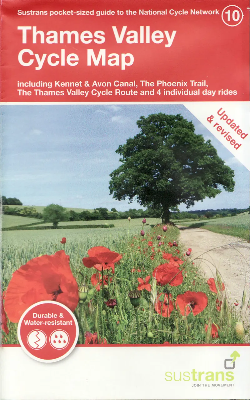 Sustrans Pocket Guide 10 - Thames Valley Cycle Map