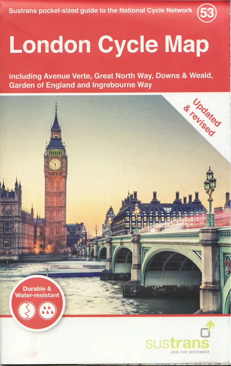 Sustrans Pocket Guide 53 - London Cycle Map