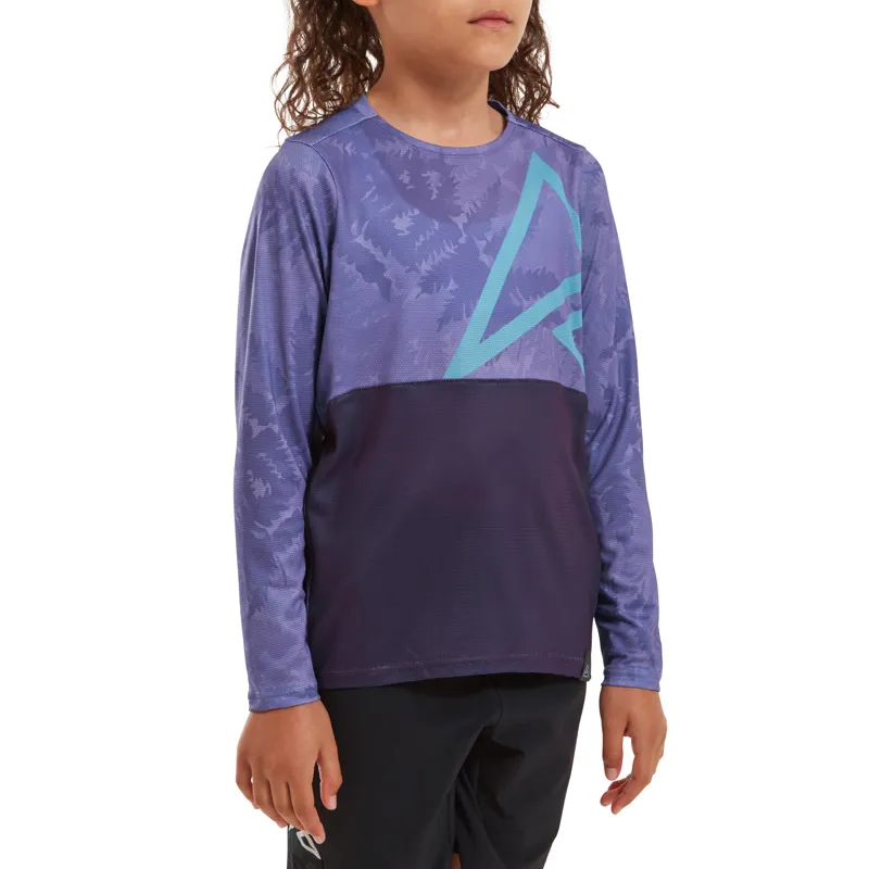 Altura Spark Light Weight Kids Long Sleeve Jersey in Purple