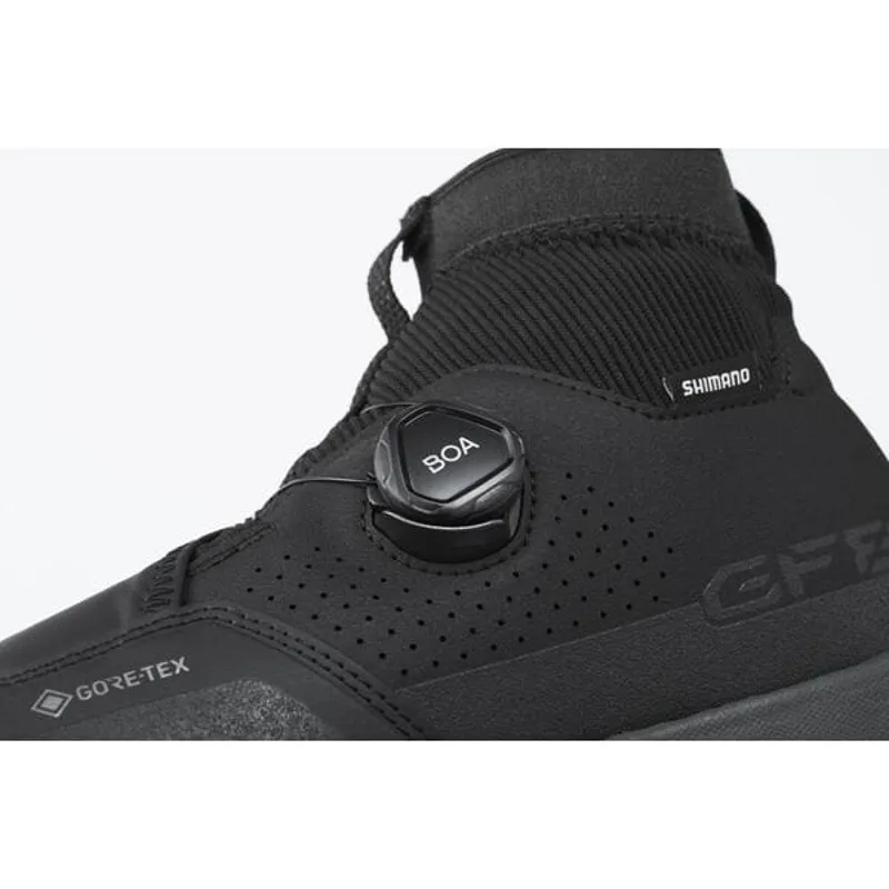 Shimano GF800 GoreTex Flat MTB Shoes in Black-4