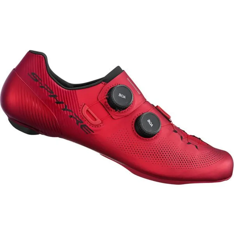 Shimano S-PHYRE RC9 SPD-SL Cycling Shoes - Red-1