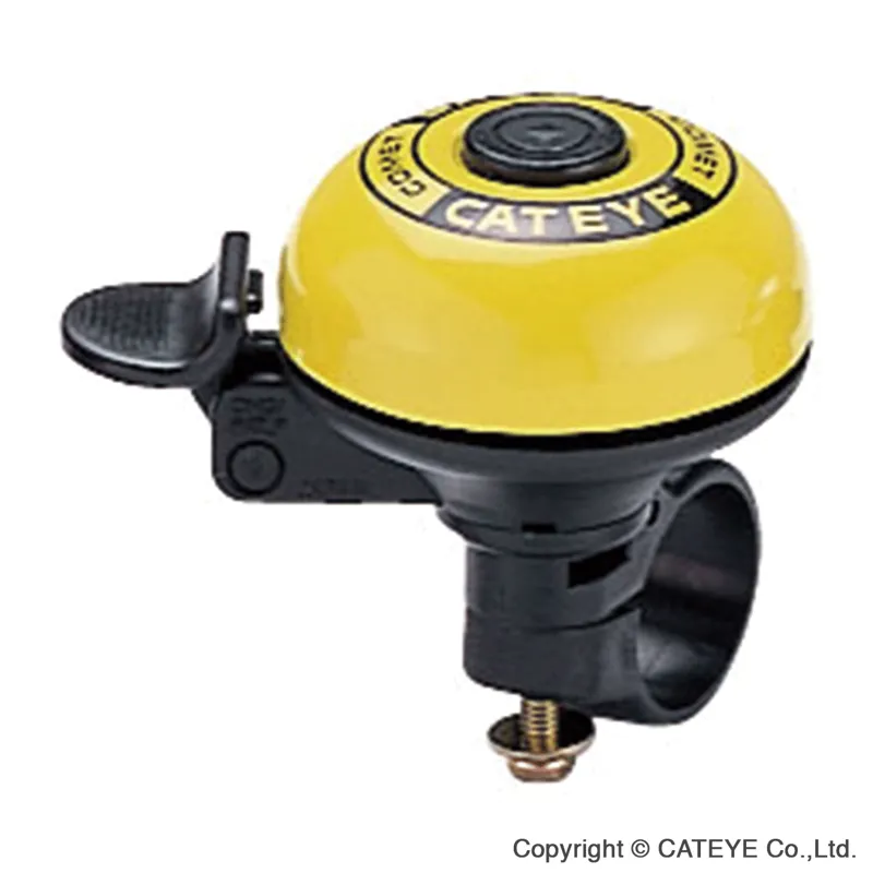 Cateye PB-200 Comet Bell in Yellow
