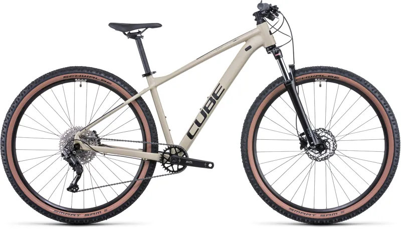 Cube Aim EX Hardtail Mountain Bike in Beige-6