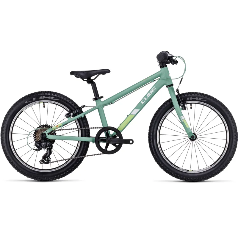 Cube Acid 200 Kids Bike in Green/White