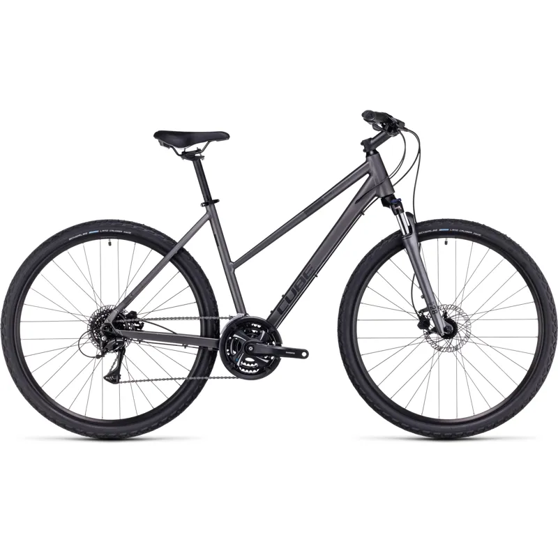 Cube Nature Trekking Bike in Graphite/Black-1