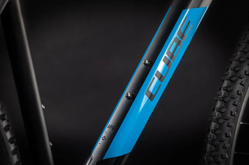 Cube Aim Pro Mountain Bike in Blue-3