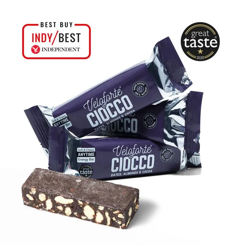 Veloforte Ciocco Energy Bar - Dates Almonds and Cocoa