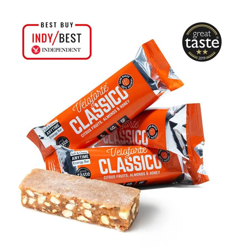 Veloforte Classico Energy Bar - Citrus Fruits Almonds and Honey