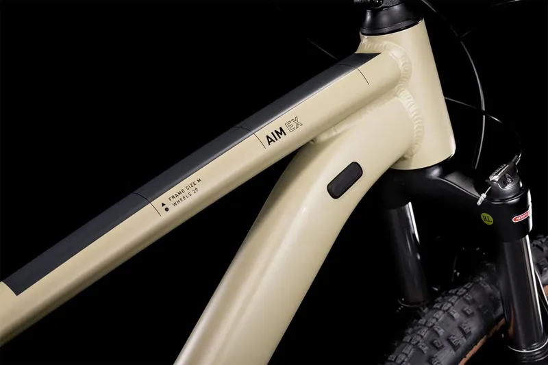 Cube Aim EX Hardtail Mountain Bike in Beige