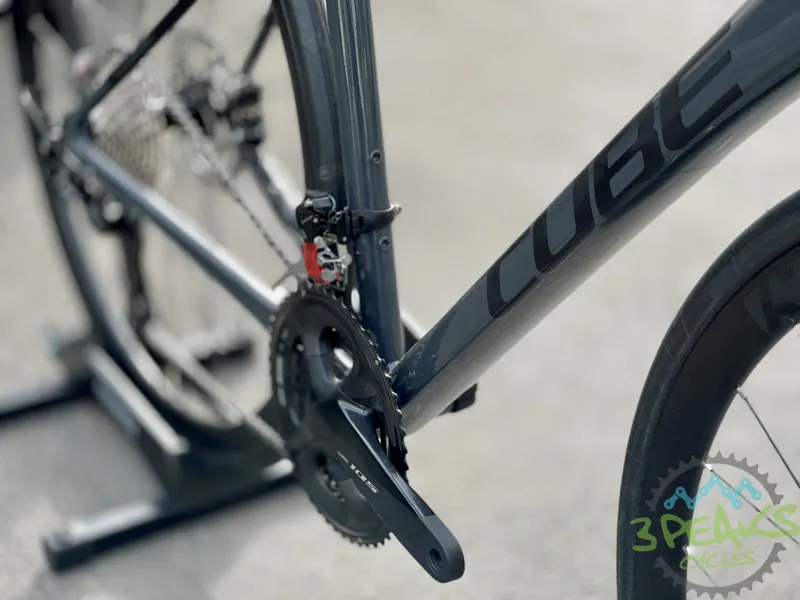 Cube Attain SL Road Bike - Grey/Black -1