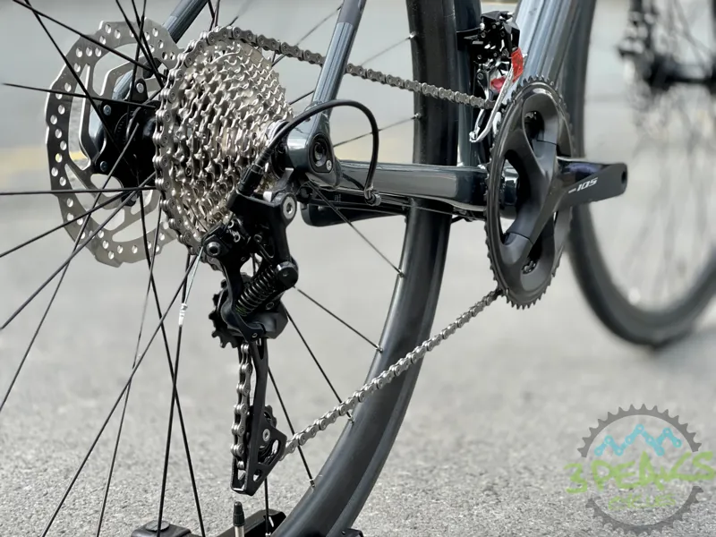 Cube Attain SL Road Bike - Grey/Black -3