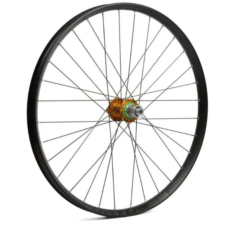 Hope Fortus 35 27.5 Rear Wheel - Pro 4 - Orange
