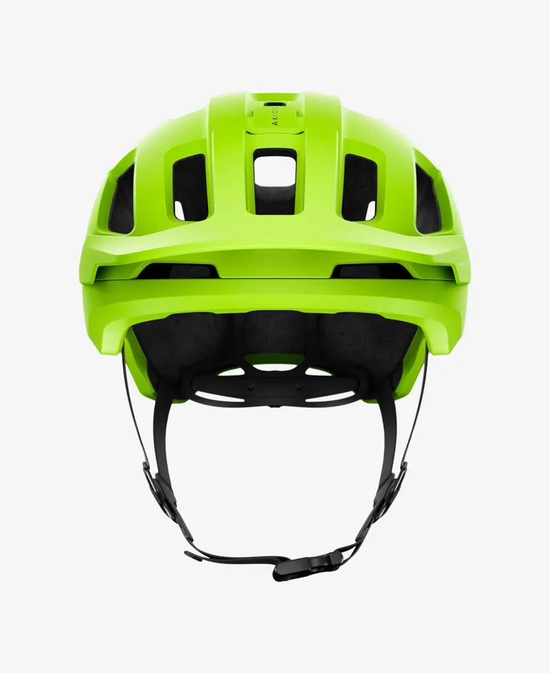 POC Axion SPIN Helmet - Fluorescent Yellow/Green Matt-1