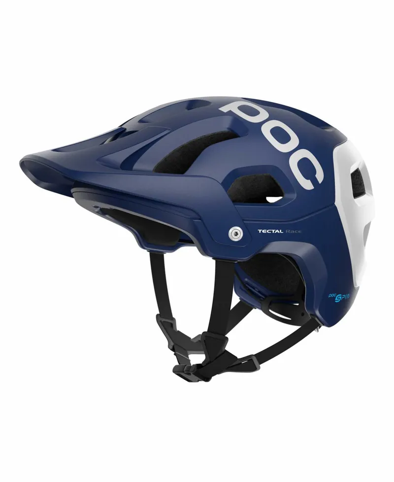 POC Tectal Race Spin Helmet - Size Extra Small / Small - Lead Blue