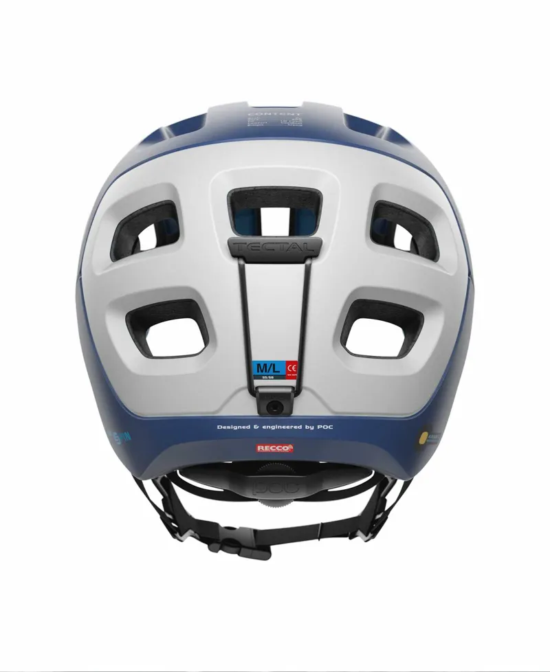 POC Tectal Race Spin Helmet - Size Extra Small / Small - Lead Blue-3