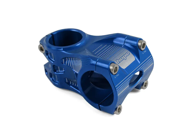 Hope AM/Freeride Stem - 50mm - 31.8 Clamp - Blue