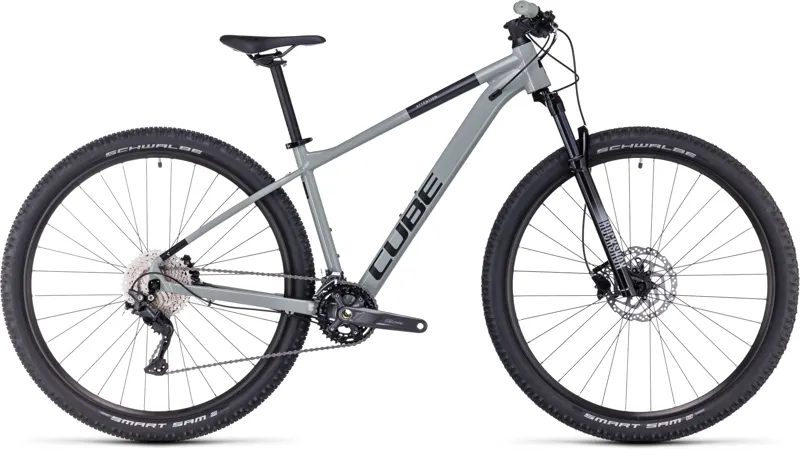 Cube Attention Mountain Bike in Grey/Black