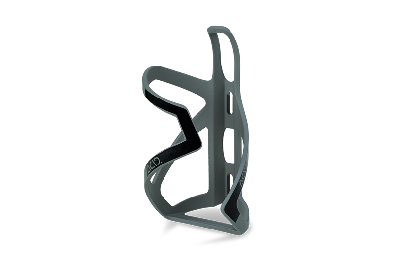 Acid HPP Sidecage Bottle Cage in Matt Grey/Black