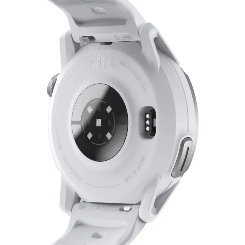 Coros Apex 4 46mm GPS Watch in White-1