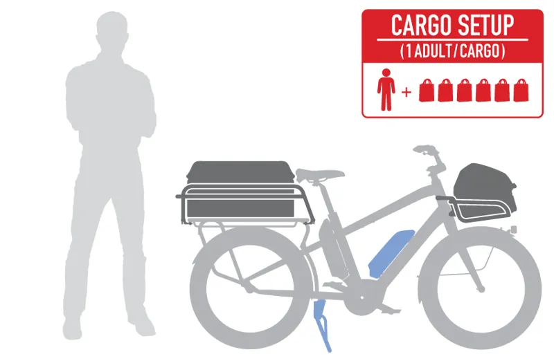 Benno Boost E Performance Electric Cargo Bike - Orange -5