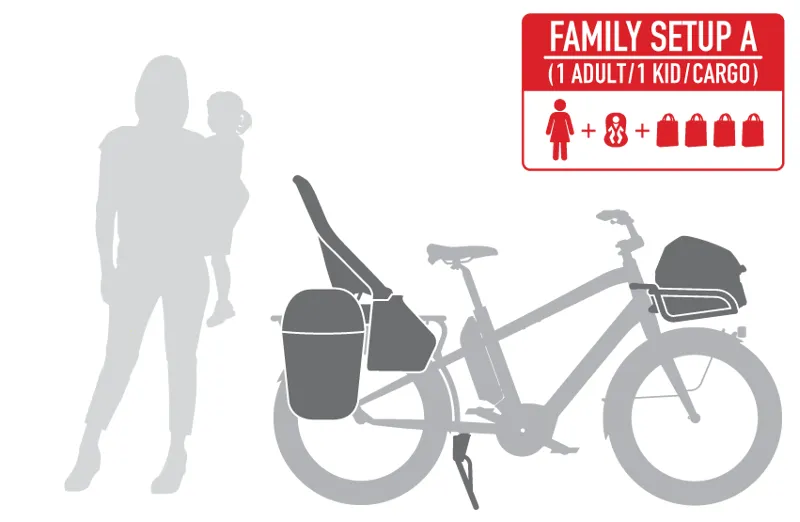 Benno Boost E Performance Electric Cargo Bike - Orange -7