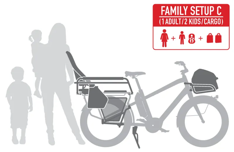 Benno Boost E Performance Electric Cargo Bike - Orange -9