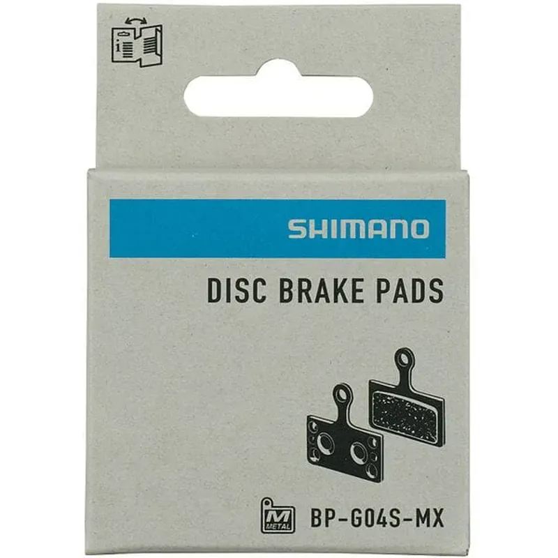 Shimano G04S Metal Pad Steel Back Silver -1