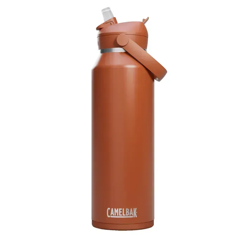 CamelBak Thrive Flip Straw 40oz Insulated Stainless Steel Bottle in Sierra Red